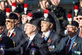 Remembrance Sunday at the Cenotaph in London 2014: Group A27 - Royal Northumberland Fusiliers.
Press stand opposite the Foreign Office building, Whitehall, London SW1,
London,
Greater London,
United Kingdom,
on 09 November 2014 at 12:04, image #1387