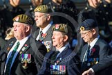 Remembrance Sunday at the Cenotaph in London 2014: Group A29 - Green Howards Association.
Press stand opposite the Foreign Office building, Whitehall, London SW1,
London,
Greater London,
United Kingdom,
on 09 November 2014 at 12:05, image #1410