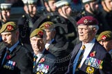 Remembrance Sunday at the Cenotaph in London 2014: Group A34 - The Duke of Lancaster's Regimental Association.
Press stand opposite the Foreign Office building, Whitehall, London SW1,
London,
Greater London,
United Kingdom,
on 09 November 2014 at 12:05, image #1448