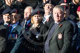 Remembrance Sunday at the Cenotaph in London 2014: Group B11 - Royal Signals Association.
Press stand opposite the Foreign Office building, Whitehall, London SW1,
London,
Greater London,
United Kingdom,
on 09 November 2014 at 12:08, image #1609