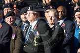 Remembrance Sunday at the Cenotaph in London 2014: Group B11 - Royal Signals Association.
Press stand opposite the Foreign Office building, Whitehall, London SW1,
London,
Greater London,
United Kingdom,
on 09 November 2014 at 12:08, image #1613