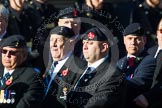 Remembrance Sunday at the Cenotaph in London 2014: Group B11 - Royal Signals Association.
Press stand opposite the Foreign Office building, Whitehall, London SW1,
London,
Greater London,
United Kingdom,
on 09 November 2014 at 12:08, image #1618