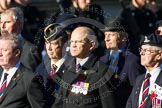 Remembrance Sunday at the Cenotaph in London 2014: Group B22 - Royal Army Pay Corps Regimental Association.
Press stand opposite the Foreign Office building, Whitehall, London SW1,
London,
Greater London,
United Kingdom,
on 09 November 2014 at 12:11, image #1764