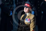 Remembrance Sunday at the Cenotaph in London 2014: Group B25 - Queen Alexandra's Royal Army Nursing Corps Association.
Press stand opposite the Foreign Office building, Whitehall, London SW1,
London,
Greater London,
United Kingdom,
on 09 November 2014 at 12:11, image #1800