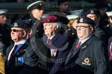 Remembrance Sunday at the Cenotaph in London 2014: Group B30 - 16/5th Queen's Royal Lancers.
Press stand opposite the Foreign Office building, Whitehall, London SW1,
London,
Greater London,
United Kingdom,
on 09 November 2014 at 12:13, image #1906