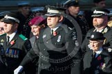 Remembrance Sunday at the Cenotaph in London 2014: Group M15 - St John Ambulance.
Press stand opposite the Foreign Office building, Whitehall, London SW1,
London,
Greater London,
United Kingdom,
on 09 November 2014 at 12:16, image #2093