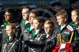 Remembrance Sunday at the Cenotaph in London 2014: Group M55 - St John Ambulance Cadets.
Press stand opposite the Foreign Office building, Whitehall, London SW1,
London,
Greater London,
United Kingdom,
on 09 November 2014 at 12:22, image #2362