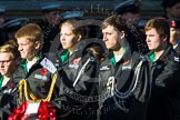 Remembrance Sunday at the Cenotaph in London 2014: Group M55 - St John Ambulance Cadets.
Press stand opposite the Foreign Office building, Whitehall, London SW1,
London,
Greater London,
United Kingdom,
on 09 November 2014 at 12:22, image #2364