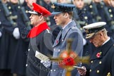 Remembrance Sunday at the Cenotaph in London 2014: HRH  The Earl of Wessex, HRH The Duke of Cambridge, and HRH the Duke of Edinburgh singing at the service.
Press stand opposite the Foreign Office building, Whitehall, London SW1,
London,
Greater London,
United Kingdom,
on 09 November 2014 at 11:16, image #267