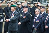 Remembrance Sunday at the Cenotaph 2015: Group B6, Royal Engineers Bomb Disposal Association (Anniversary).
Cenotaph, Whitehall, London SW1,
London,
Greater London,
United Kingdom,
on 08 November 2015 at 11:37, image #44