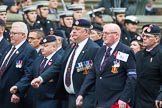 Remembrance Sunday at the Cenotaph 2015: Group B6, Royal Engineers Bomb Disposal Association (Anniversary).
Cenotaph, Whitehall, London SW1,
London,
Greater London,
United Kingdom,
on 08 November 2015 at 11:37, image #46