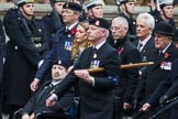 Remembrance Sunday at the Cenotaph 2015: Group B12, Army Catering Corps Association.
Cenotaph, Whitehall, London SW1,
London,
Greater London,
United Kingdom,
on 08 November 2015 at 11:38, image #94