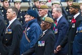 Remembrance Sunday at the Cenotaph 2015: Group B13, Royal Pioneer Corps Association (Anniversary).
Cenotaph, Whitehall, London SW1,
London,
Greater London,
United Kingdom,
on 08 November 2015 at 11:39, image #105