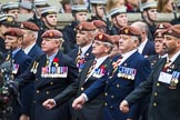 Remembrance Sunday at the Cenotaph 2015: Group B25, Kings Royal Hussars Regimental Association.
Cenotaph, Whitehall, London SW1,
London,
Greater London,
United Kingdom,
on 08 November 2015 at 11:41, image #189