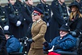 Remembrance Sunday at the Cenotaph 2015: Group B44, Queen Alexandra's Hospital Home for Disabled Ex-Servicemen & Women.
Cenotaph, Whitehall, London SW1,
London,
Greater London,
United Kingdom,
on 08 November 2015 at 11:45, image #362