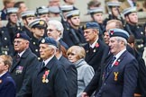 Remembrance Sunday at the Cenotaph 2015: Group C1, Royal Air Forces Association.
Cenotaph, Whitehall, London SW1,
London,
Greater London,
United Kingdom,
on 08 November 2015 at 11:46, image #396
