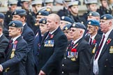 Remembrance Sunday at the Cenotaph 2015: C2, Royal Air Force Regiment Association.
Cenotaph, Whitehall, London SW1,
London,
Greater London,
United Kingdom,
on 08 November 2015 at 11:47, image #421