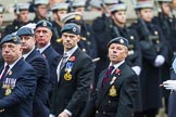 Remembrance Sunday at the Cenotaph 2015: C2, Royal Air Force Regiment Association.
Cenotaph, Whitehall, London SW1,
London,
Greater London,
United Kingdom,
on 08 November 2015 at 11:47, image #425