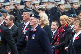 Remembrance Sunday at the Cenotaph 2015: C2, Royal Air Force Regiment Association.
Cenotaph, Whitehall, London SW1,
London,
Greater London,
United Kingdom,
on 08 November 2015 at 11:47, image #432