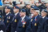 Remembrance Sunday at the Cenotaph 2015: Group C11, Royal Air Force & Defence Fire Services Association.
Cenotaph, Whitehall, London SW1,
London,
Greater London,
United Kingdom,
on 08 November 2015 at 11:49, image #485