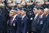 Remembrance Sunday at the Cenotaph 2015: Group C12, Royal Air Force Mountain Rescue Association.
Cenotaph, Whitehall, London SW1,
London,
Greater London,
United Kingdom,
on 08 November 2015 at 11:49, image #495