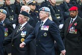 Remembrance Sunday at the Cenotaph 2015: Group D6, Northern Ireland Veterans' Association.
Cenotaph, Whitehall, London SW1,
London,
Greater London,
United Kingdom,
on 08 November 2015 at 11:52, image #620