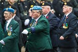 Remembrance Sunday at the Cenotaph 2015: Group D7, Irish United Nations Veterans Association.
Cenotaph, Whitehall, London SW1,
London,
Greater London,
United Kingdom,
on 08 November 2015 at 11:52, image #624