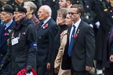 Remembrance Sunday at the Cenotaph 2015: Group D14, British Nuclear Test Veterans Association.
Cenotaph, Whitehall, London SW1,
London,
Greater London,
United Kingdom,
on 08 November 2015 at 11:53, image #653
