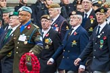 Remembrance Sunday at the Cenotaph 2015: Group D20, Bond Van Wapenbroeders.
Cenotaph, Whitehall, London SW1,
London,
Greater London,
United Kingdom,
on 08 November 2015 at 11:55, image #713