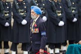 Remembrance Sunday at the Cenotaph 2015: Group D28, Undivided Indian Army Ex Servicemen Association.
Cenotaph, Whitehall, London SW1,
London,
Greater London,
United Kingdom,
on 08 November 2015 at 11:56, image #745