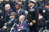 Remembrance Sunday at the Cenotaph 2015: Group F1, Blind Veterans UK.
Cenotaph, Whitehall, London SW1,
London,
Greater London,
United Kingdom,
on 08 November 2015 at 11:57, image #785