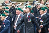 Remembrance Sunday at the Cenotaph 2015: Group E1, Royal Marines Association.
Cenotaph, Whitehall, London SW1,
London,
Greater London,
United Kingdom,
on 08 November 2015 at 11:58, image #796
