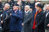 Remembrance Sunday at the Cenotaph 2015: Group E6, HMS Andromeda Association.
Cenotaph, Whitehall, London SW1,
London,
Greater London,
United Kingdom,
on 08 November 2015 at 11:59, image #841