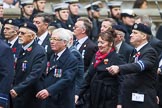 Remembrance Sunday at the Cenotaph 2015: Group E6, HMS Andromeda Association, and E7, HMS Argonaut Association.
Cenotaph, Whitehall, London SW1,
London,
Greater London,
United Kingdom,
on 08 November 2015 at 11:59, image #843