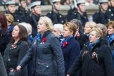 Remembrance Sunday at the Cenotaph 2015: Group E18, Association of WRENS.
Cenotaph, Whitehall, London SW1,
London,
Greater London,
United Kingdom,
on 08 November 2015 at 12:01, image #907