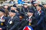 Remembrance Sunday at the Cenotaph 2015: Group E25, Submariners Association.
Cenotaph, Whitehall, London SW1,
London,
Greater London,
United Kingdom,
on 08 November 2015 at 12:02, image #928