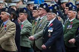 Remembrance Sunday at the Cenotaph 2015: Group A8, Queen's Own Highlanders Regimental Association.
Cenotaph, Whitehall, London SW1,
London,
Greater London,
United Kingdom,
on 08 November 2015 at 12:10, image #1233