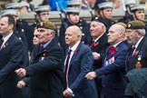 Remembrance Sunday at the Cenotaph 2015: Group A10, Grenadier Guards Association.
Cenotaph, Whitehall, London SW1,
London,
Greater London,
United Kingdom,
on 08 November 2015 at 12:10, image #1252