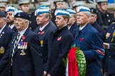 Remembrance Sunday at the Cenotaph 2015: Group A14, 4 Company Association (Parachute Regiment).
Cenotaph, Whitehall, London SW1,
London,
Greater London,
United Kingdom,
on 08 November 2015 at 12:11, image #1299