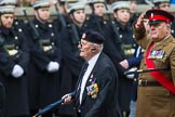 Remembrance Sunday at the Cenotaph 2015: Group A15, Princess of Wales's Royal Regiment.
Cenotaph, Whitehall, London SW1,
London,
Greater London,
United Kingdom,
on 08 November 2015 at 12:11, image #1306
