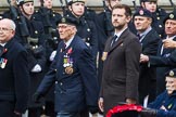 Remembrance Sunday at the Cenotaph 2015: Group A18, Royal Hampshire Regiment Comrades Association.
Cenotaph, Whitehall, London SW1,
London,
Greater London,
United Kingdom,
on 08 November 2015 at 12:12, image #1312
