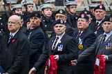 Remembrance Sunday at the Cenotaph 2015: Group A18, Royal Hampshire Regiment Comrades Association.
Cenotaph, Whitehall, London SW1,
London,
Greater London,
United Kingdom,
on 08 November 2015 at 12:12, image #1315