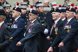 Remembrance Sunday at the Cenotaph 2015: Group A20, Royal Northumberland Fusiliers.
Cenotaph, Whitehall, London SW1,
London,
Greater London,
United Kingdom,
on 08 November 2015 at 12:12, image #1323