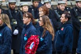 Remembrance Sunday at the Cenotaph 2015: Group M26, The Blue Cross.
Cenotaph, Whitehall, London SW1,
London,
Greater London,
United Kingdom,
on 08 November 2015 at 12:18, image #1603