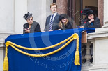 Remembrance Sunday at the Cenotaph 2015: Guests on one of the balconies of the Foreign- and Commonwealth Office Building. Image #31, 08 November 2015 10:18 Whitehall, London, UK