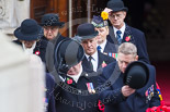 Remembrance Sunday at the Cenotaph 2015: Leading members of the Royal British Legion, the Royal Air Force Association, the Royal Navy Association, the Royal Commonwealth Ex-Services League and Transport for London leaving the Foreign- and Commonwealth Office. Image #66, 08 November 2015 10:40 Whitehall, London, UK