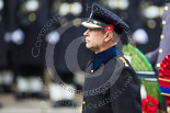 Remembrance Sunday at the Cenotaph 2015: HRH The Earl of Wessex, wearing the uniform of a Royal Honorary Colonel   of The Royal Wessex Yeomanry. Image #161, 08 November 2015 11:03 Whitehall, London, UK