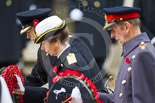 Remembrance Sunday at the Cenotaph 2015: HRH The Duke of Kent, HRH The Princess Royal, and HRH The Earl of Wessex laying their wreaths at the Cenotaph. Image #199, 08 November 2015 11:05 Whitehall, London, UK