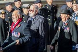 Cloud Observers (Group E7, 3 members) during the Royal British Legion March Past on Remembrance Sunday at the Cenotaph, Whitehall, Westminster, London, 11 November 2018, 11:42.