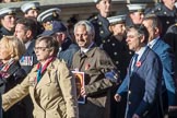 HMS Glorious, Ardent & Acasta Association  (GLARAC) Association (Group E17, 27 members)  during the Royal British Legion March Past on Remembrance Sunday at the Cenotaph, Whitehall, Westminster, London, 11 November 2018, 11:43.
